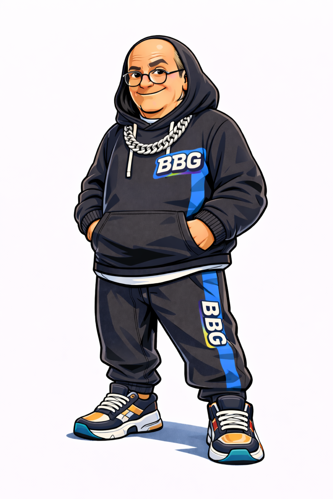 BENNY FRANKI IN HOODIE